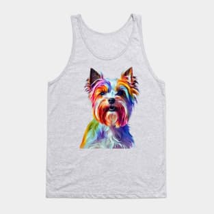 Pop-Art Biewer Terrier Impressionism Tank Top